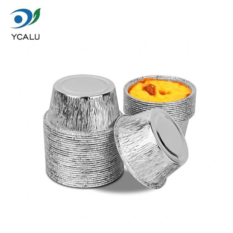 डिस्पोजेबल गोल केक ट्रे सिल्वर एल्युमिनियम फॉयल कंटेनर डिस्पोजेबल गोल केक ट्रे सिल्वर एल्युमिनियम फॉयल कंटेनर