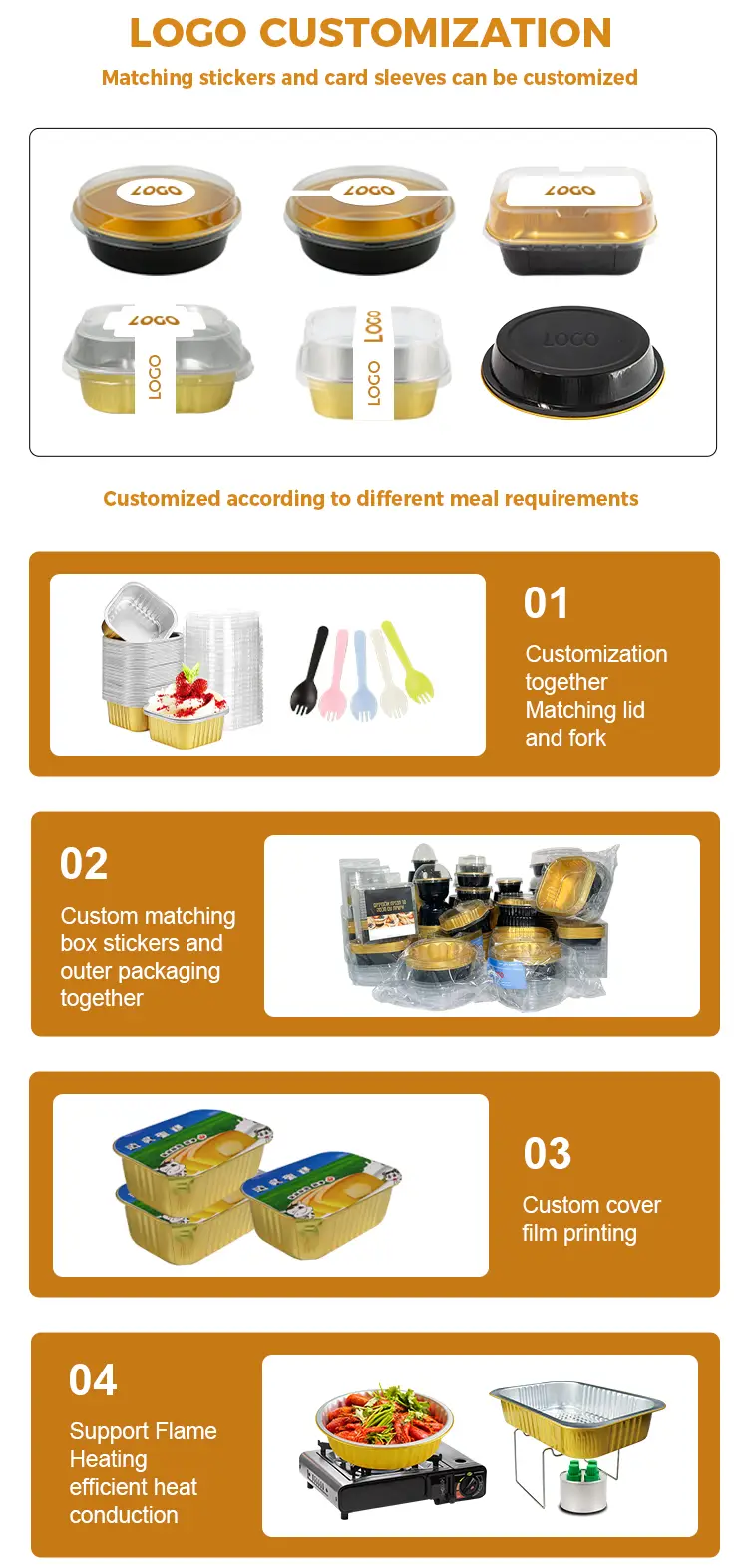 Rectangular Cake Baking Silver Aluminum Foil Containers