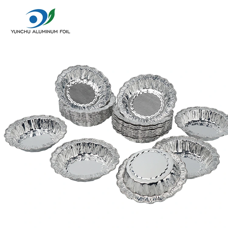 लेस राउंड बेकिंग केक सिल्वर एल्युमिनियम फॉयल कंटेनर