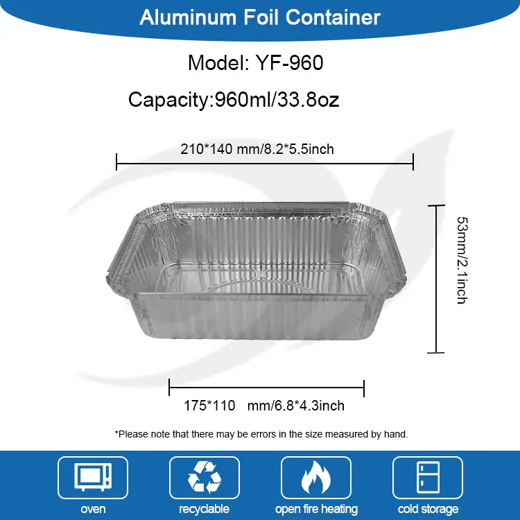 राउंड एयर फ्रायर ग्रिल सिल्वर एल्यूमीनियम पन्नी फूड कंटेनर