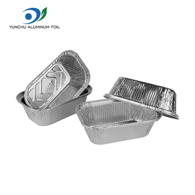 स्क्वायर केक बेकिंग सिल्वर एल्यूमीनियम पन्नी कंटेनर स्क्वायर केक बेकिंग सिल्वर एल्यूमीनियम पन्नी कंटेनर